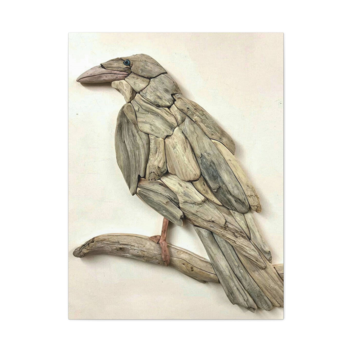 Driftwood Eagle Wall Art & Canvas Prints