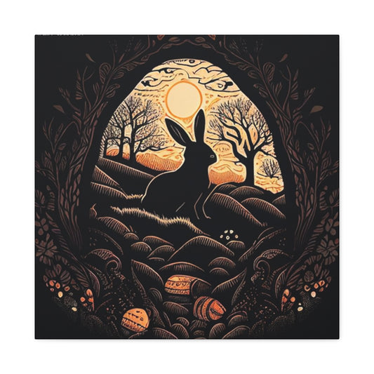 Dark Aura Rabbit Wall Art & Canvas Prints