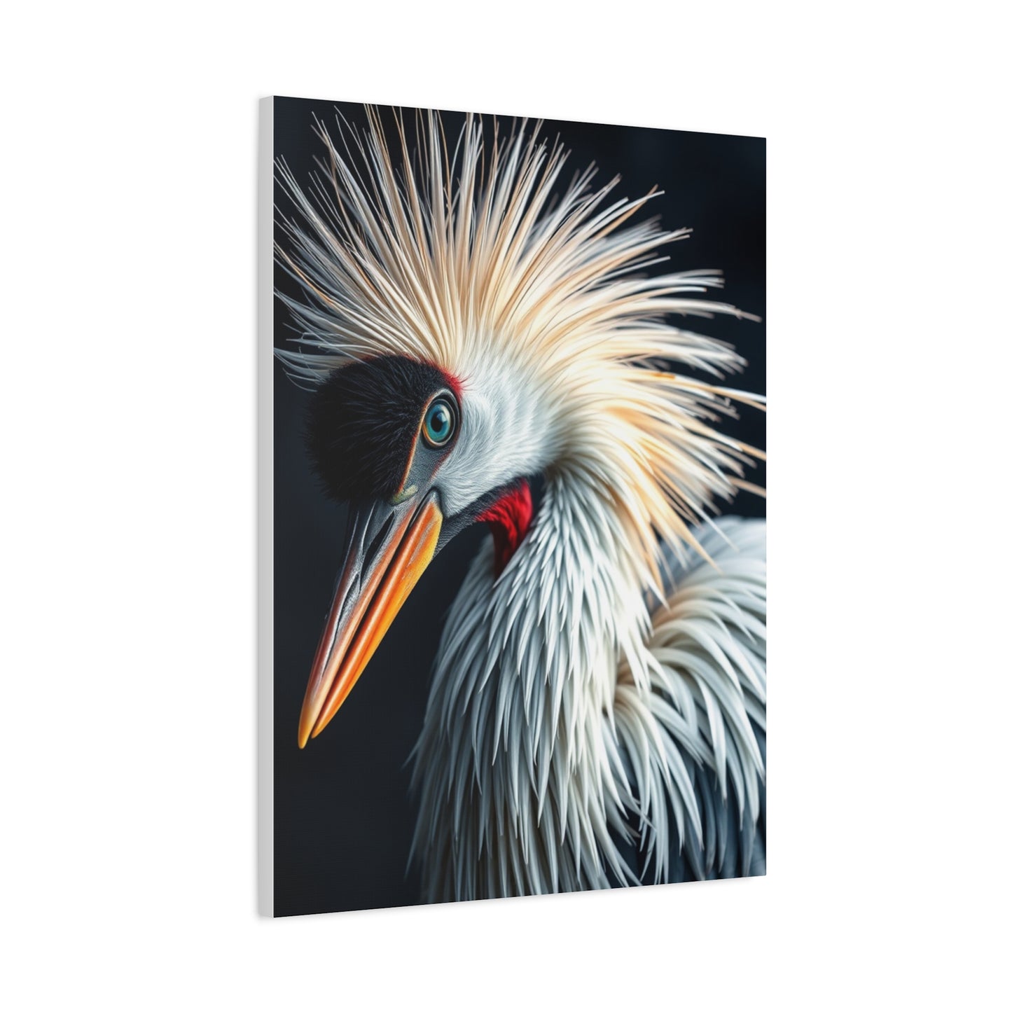Crane Bird Art Supreme Gallery Wall Art & Canvas Print