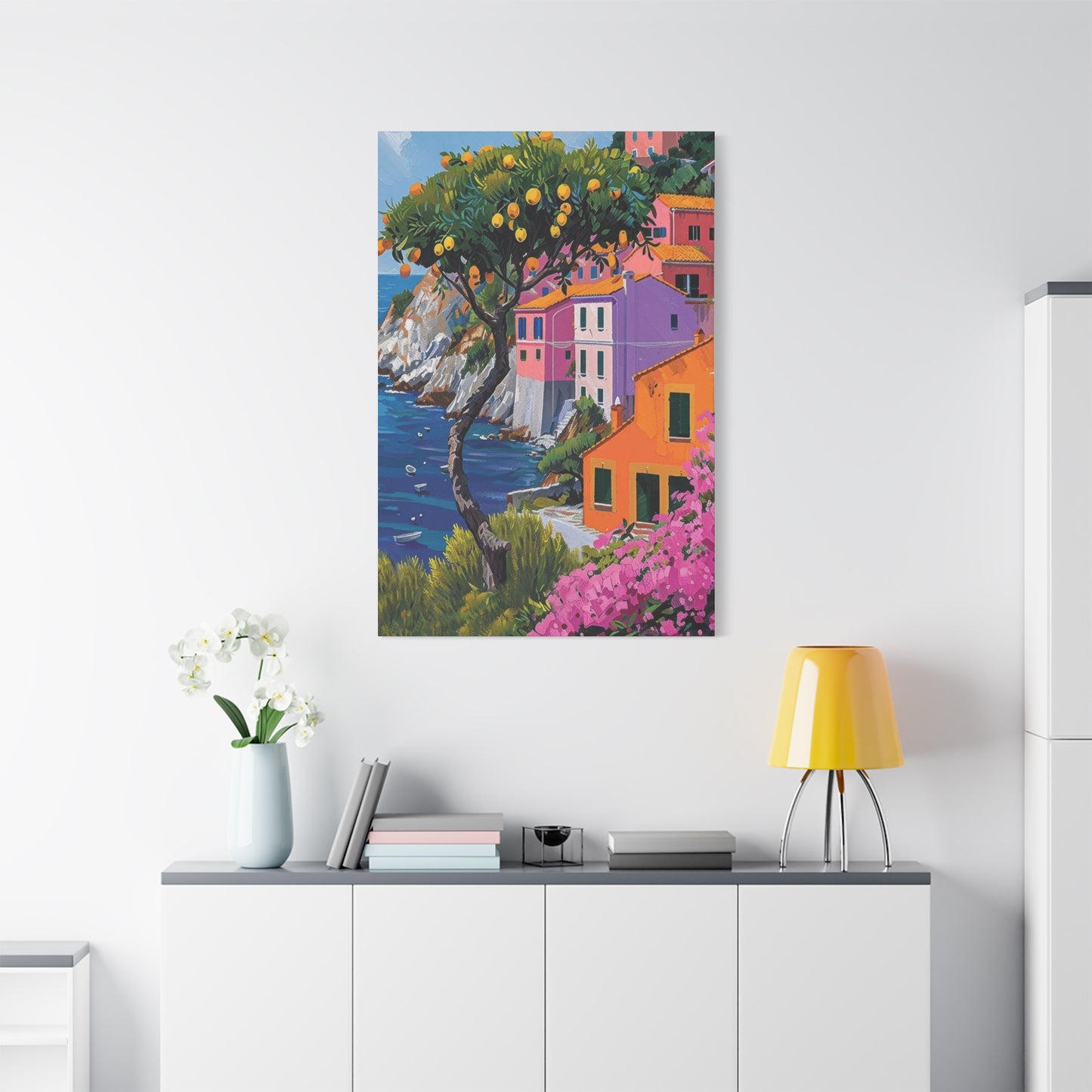 Amalfi Coast Lemon Tree Italy Wall Art & Canvas Prints