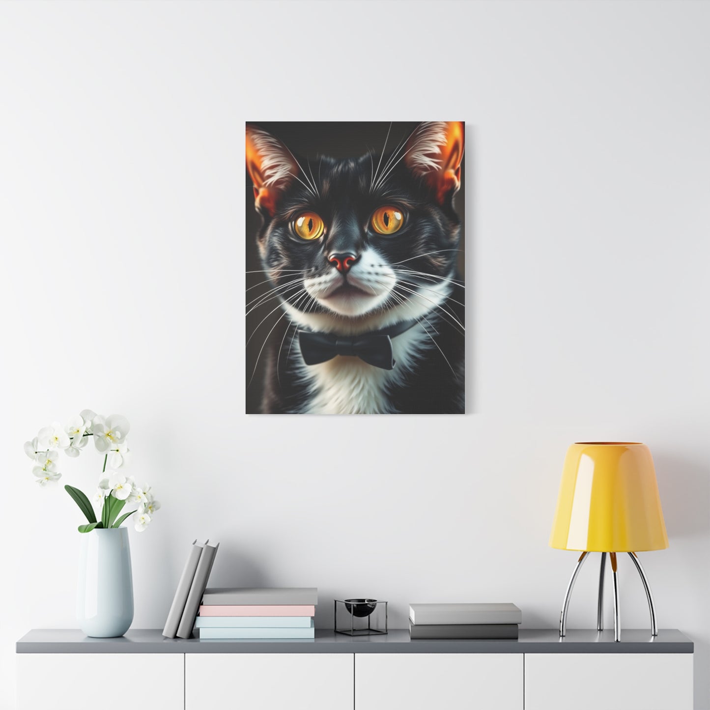 Collection Tuxedo Cat Art Art Wall Art & Canvas Print