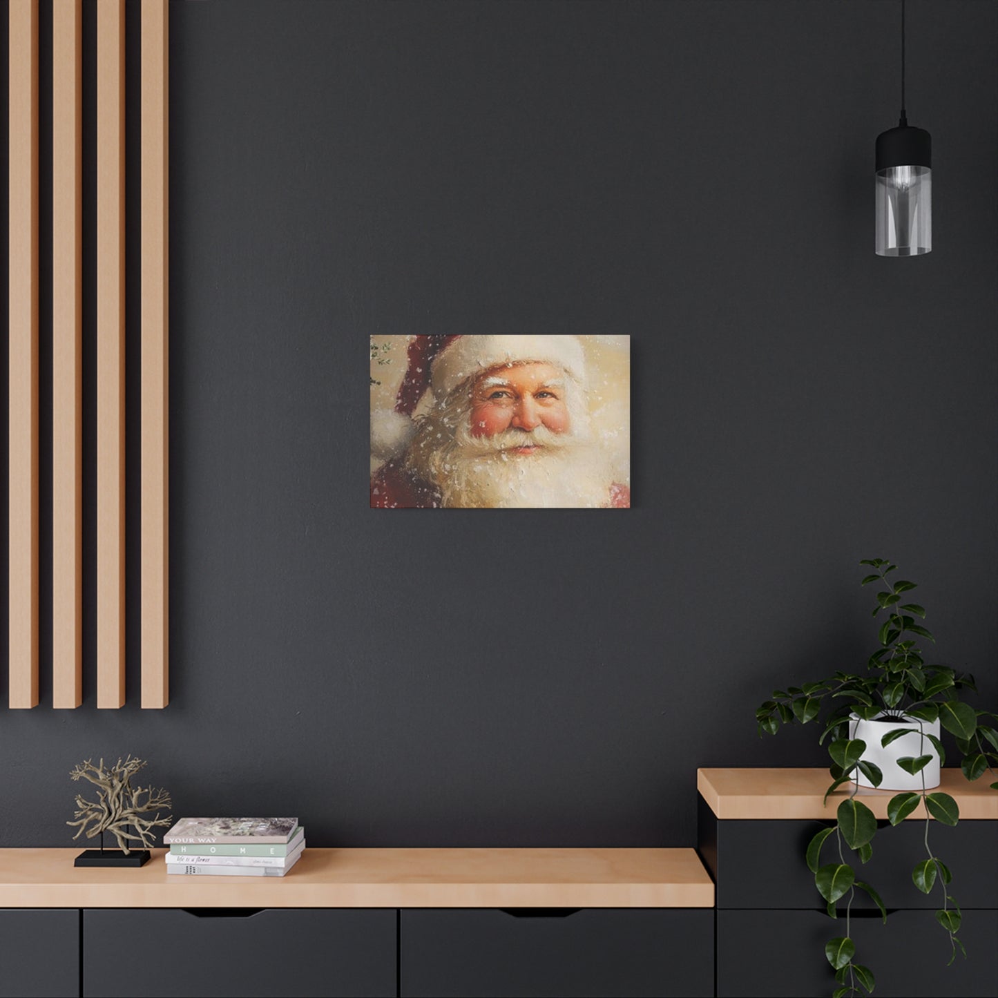 Happy Santa Claus Wall Art & Canvas Prints