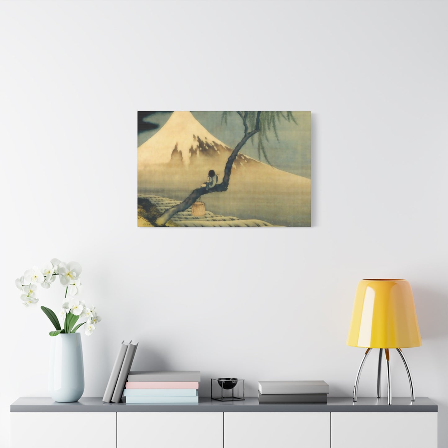 Katsushika Hokusai Boy On Mount Fuji Wall Art & Canvas Prints
