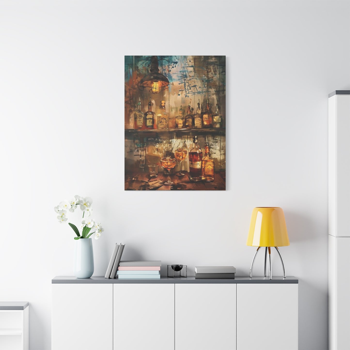 Old Whiskey Bar Wall Art & Canvas Prints
