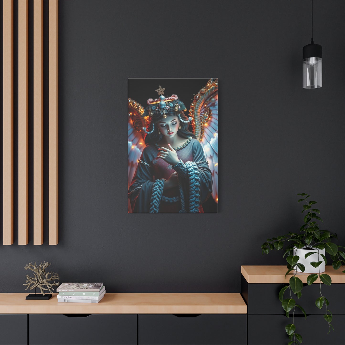 Christmas Angel Art Supreme Gallery Wall Art & Canvas Print