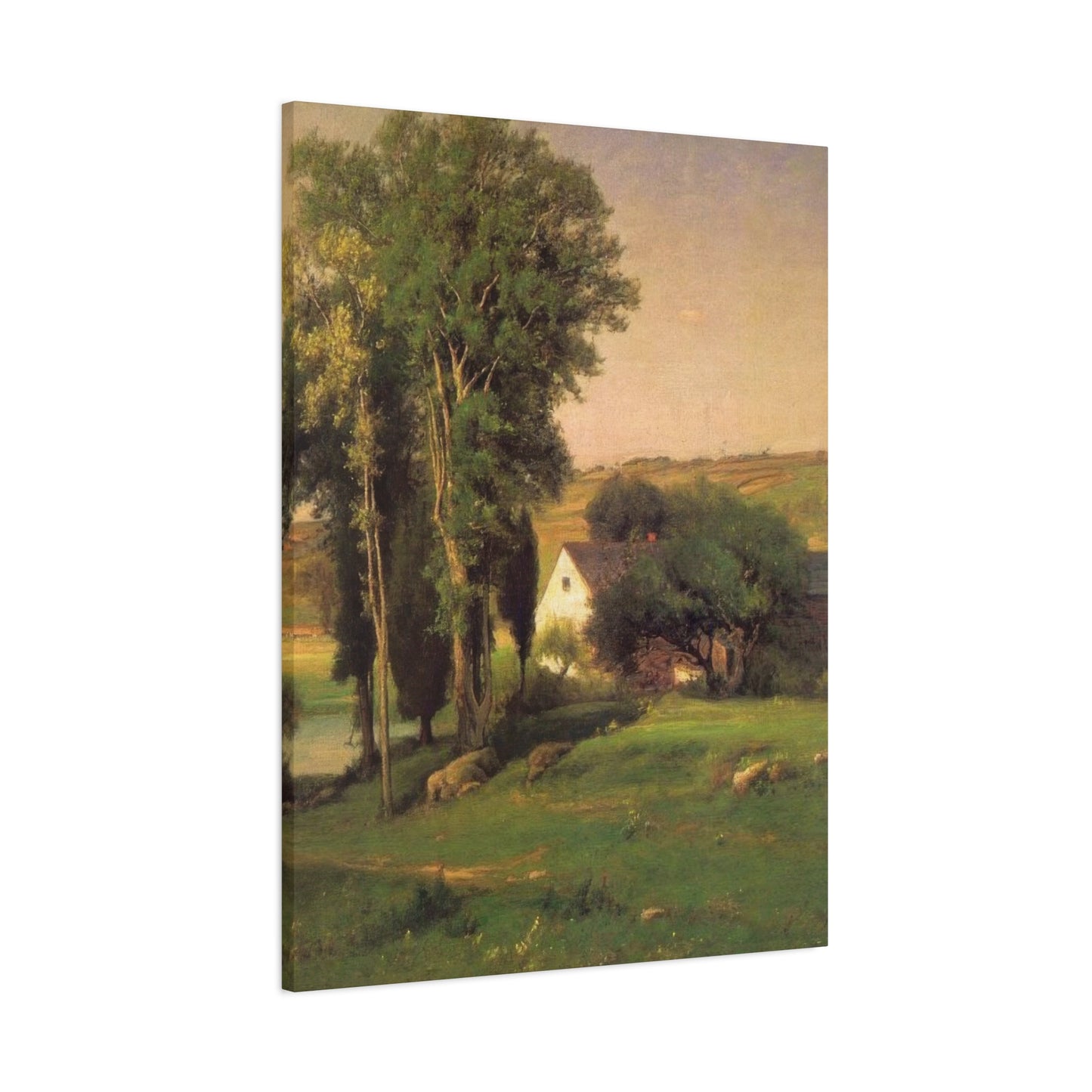 Old Homestead George Inness Wall Art & Canvas Prints