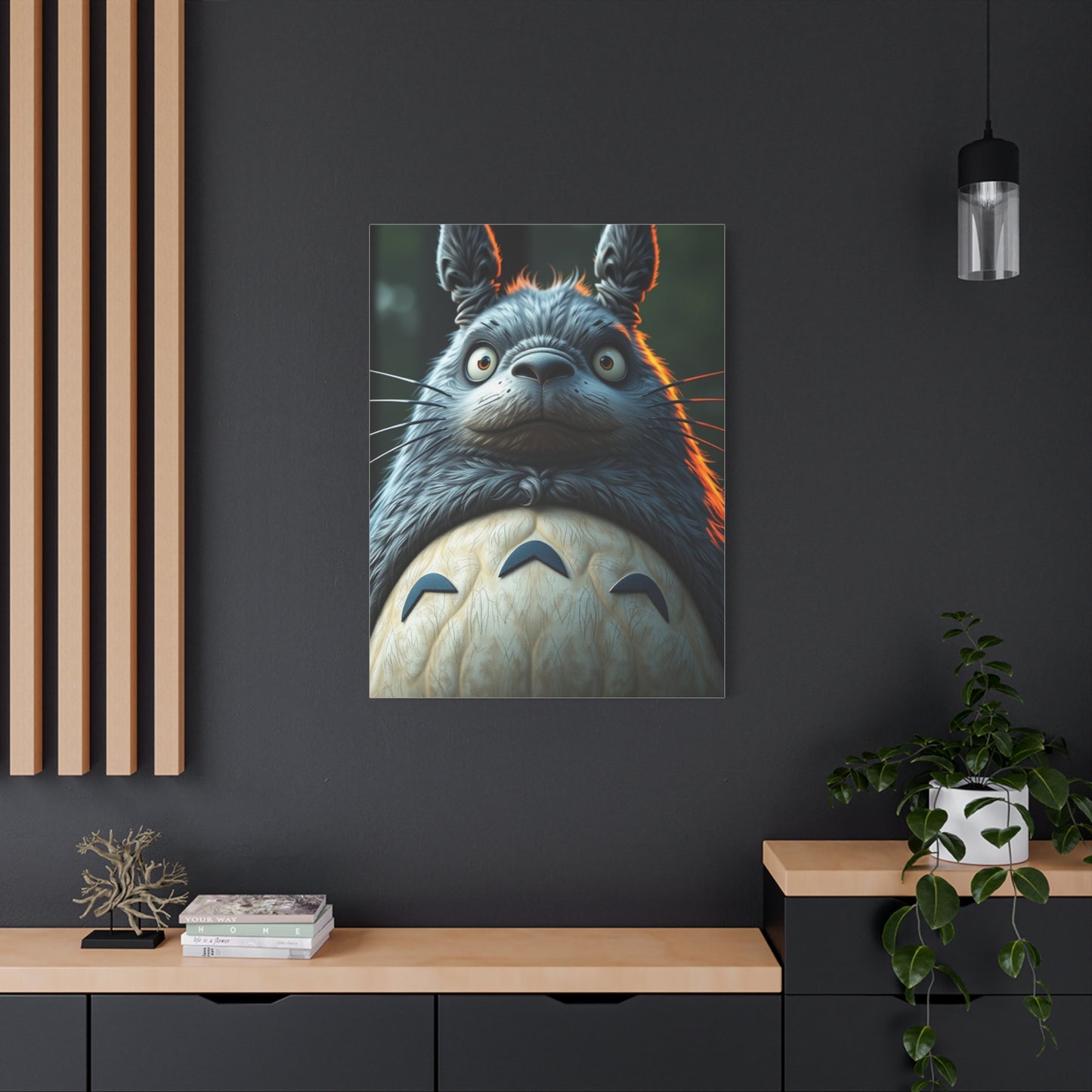 Totoro Art Luxury Canvas Wall Art & Canvas Print