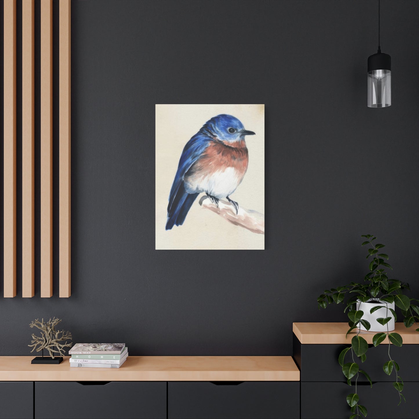 Jennifer Paxton Parker Little Bird On Branch 1 Wall Art & Canvas Prints