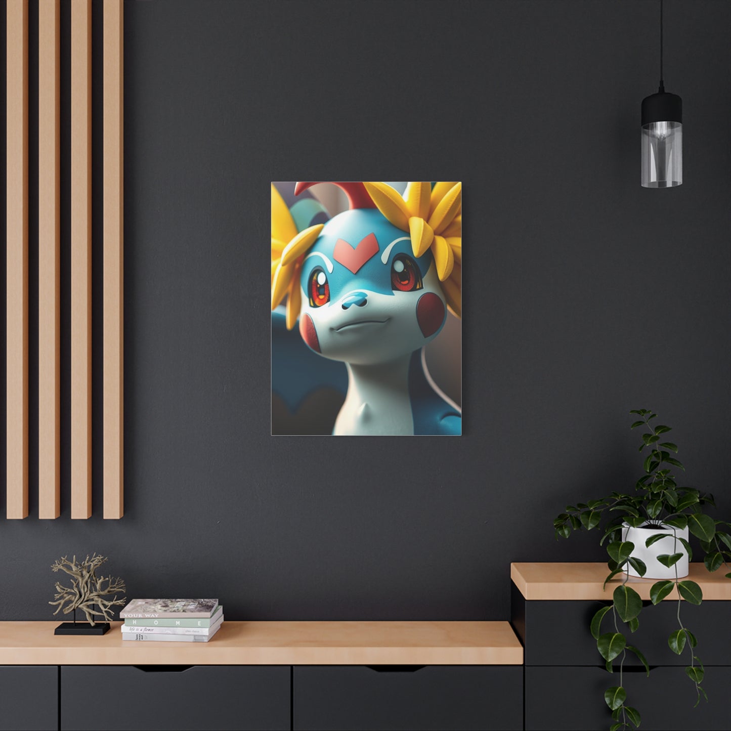 Vision Pokemon Characters Art Art Wall Art & Canvas Print