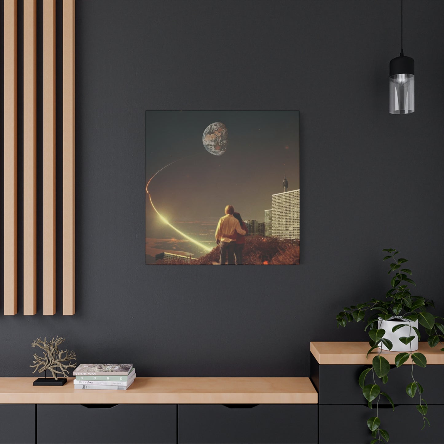 Frank Moth We Used To Live There Too Wall Art & Canvas Prints