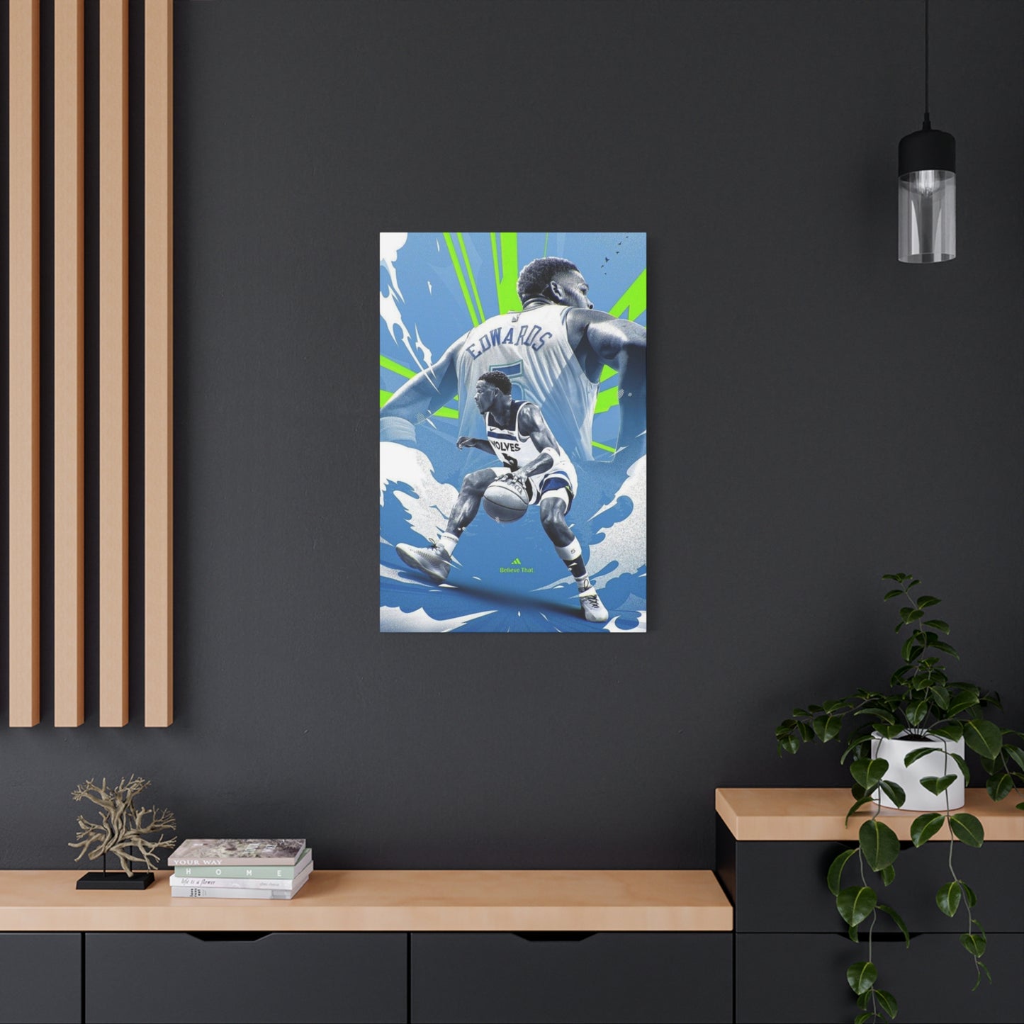 Edward Basketball Poster Wall Art & Canvas Prints