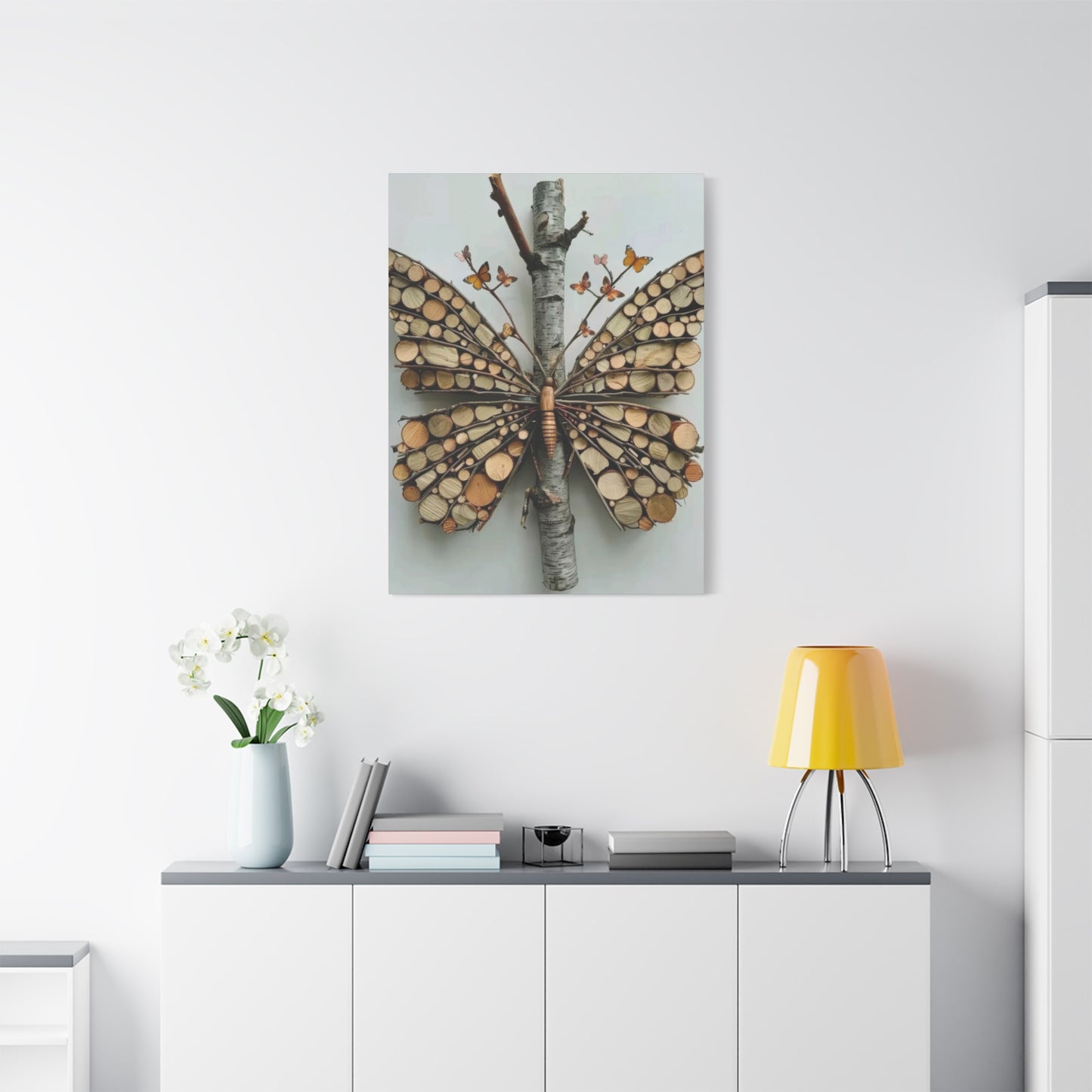 Driftwood Butterfly Wall Art & Canvas Prints