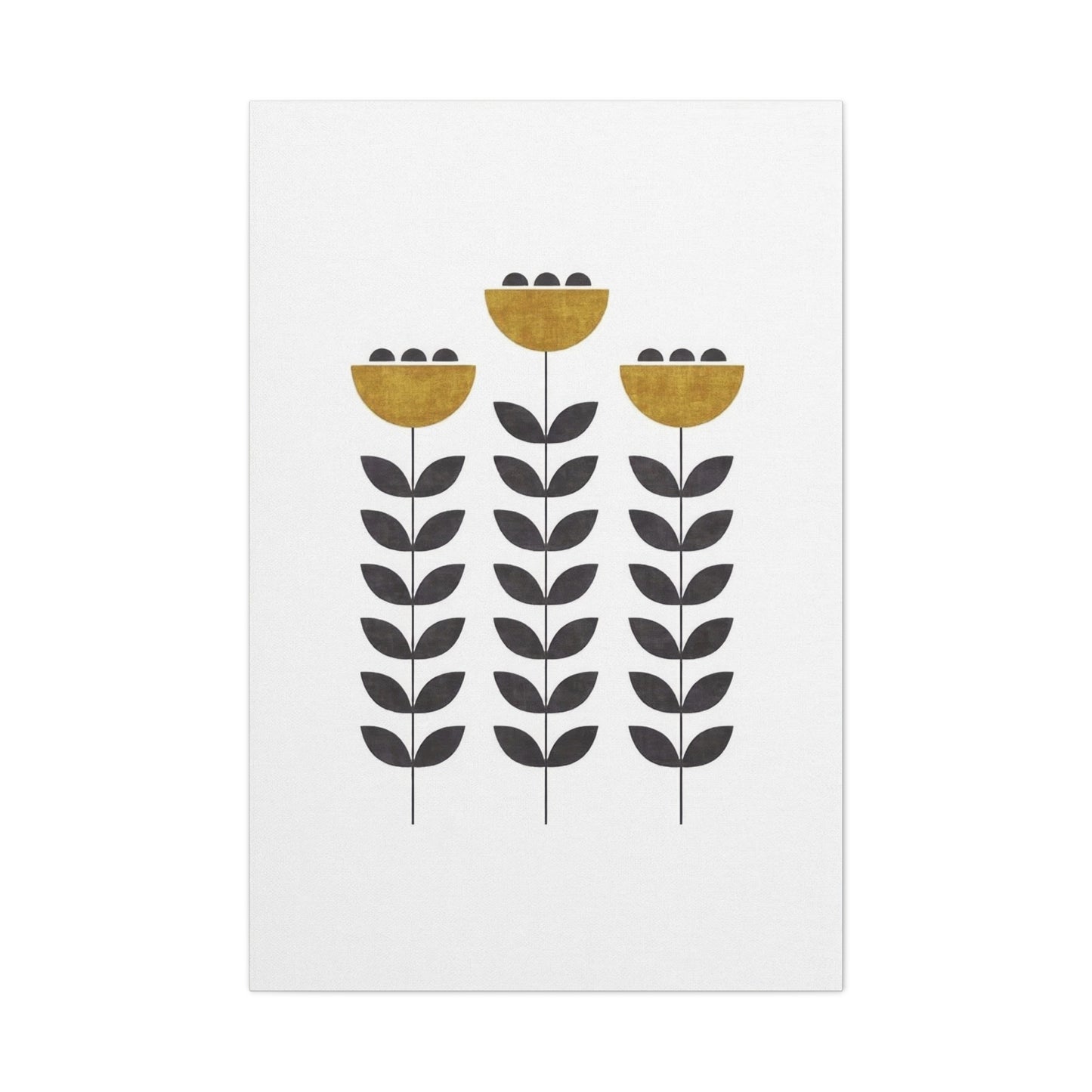 Geometric Flowers Wall Art & Canvas Prints