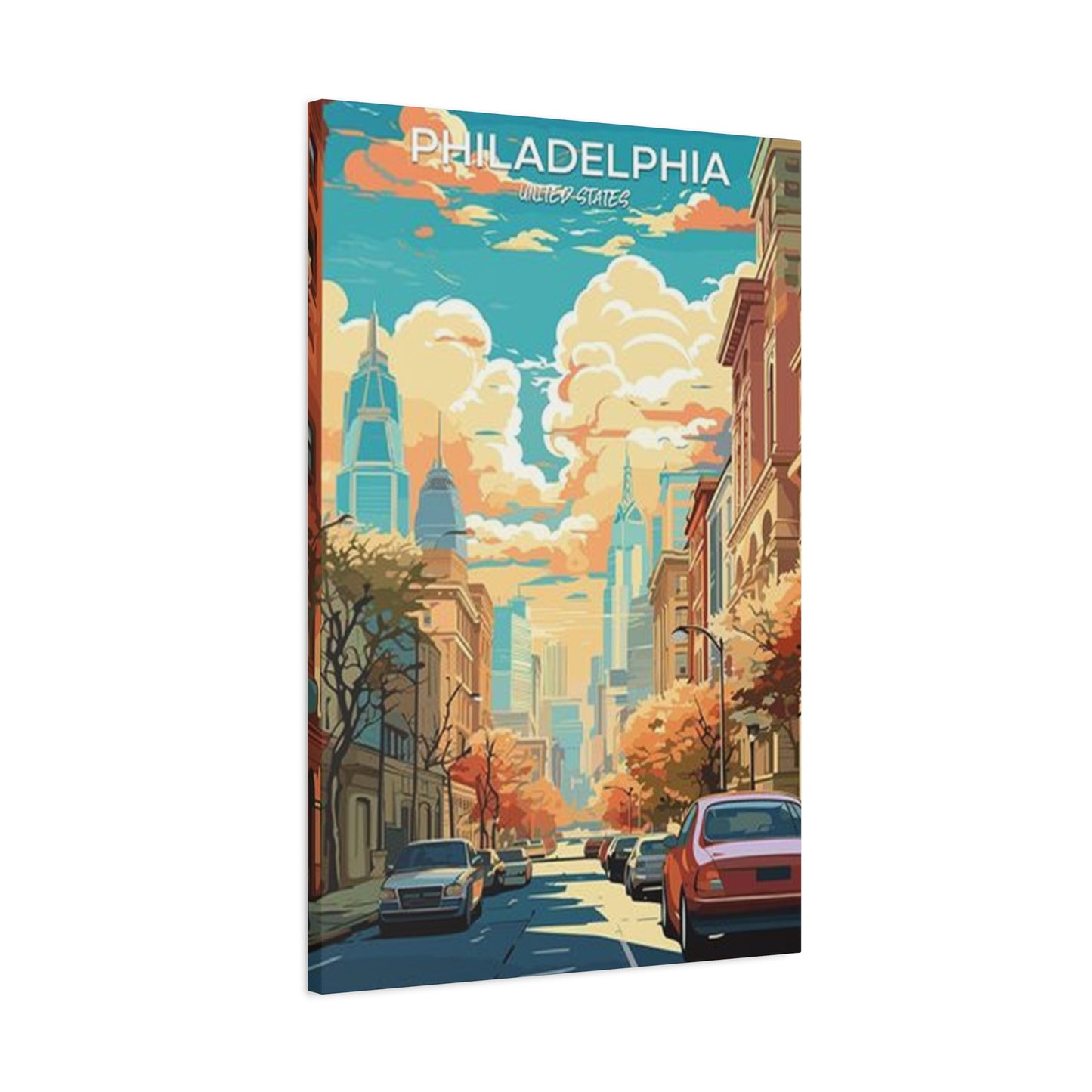 Philadelphia City Streets Wall Art & Canvas Prints