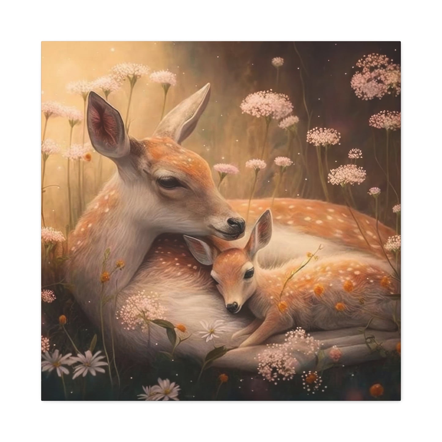 Deer Baby Softlight Wall Art & Canvas Prints