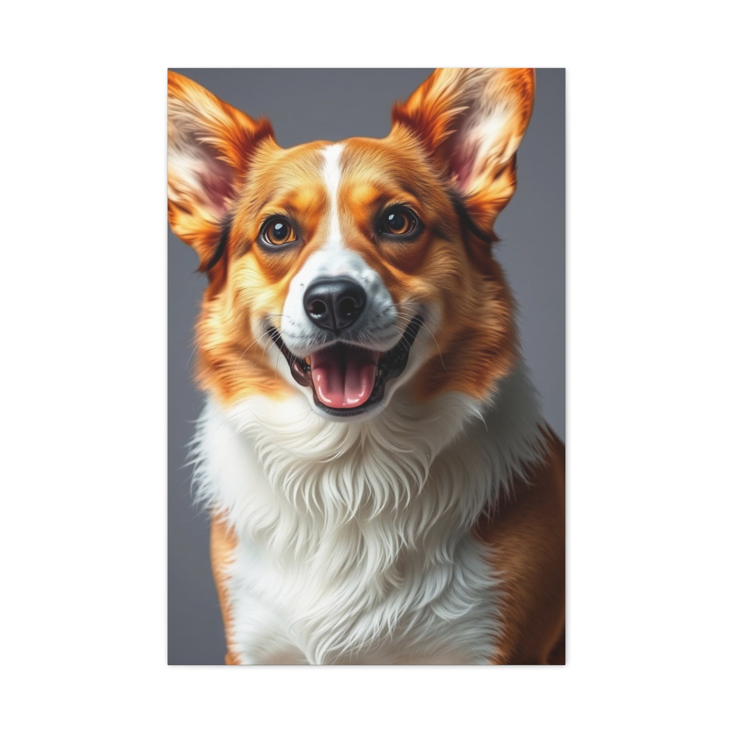 Elite Corgi Dog Art Vision Wall Art & Canvas Print