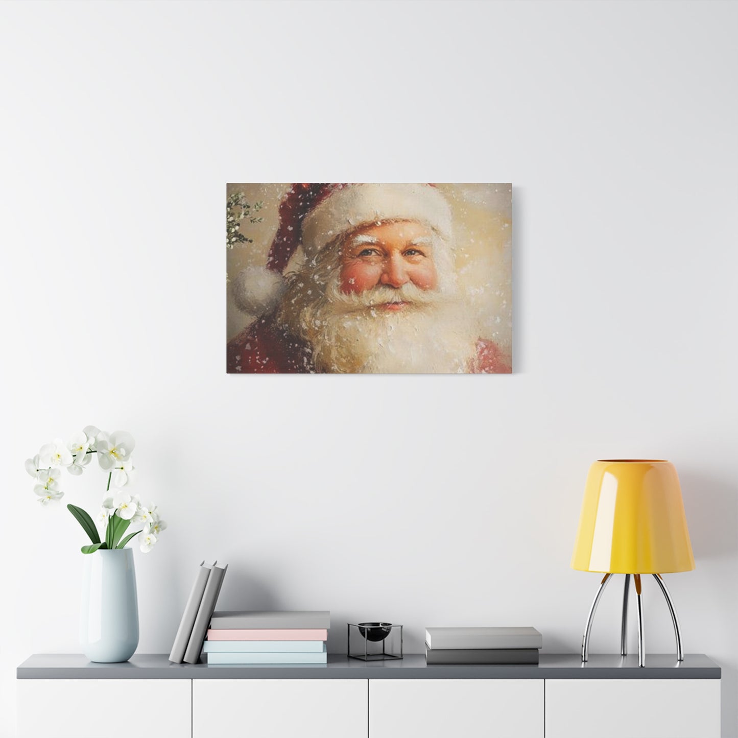 Happy Santa Claus Wall Art & Canvas Prints
