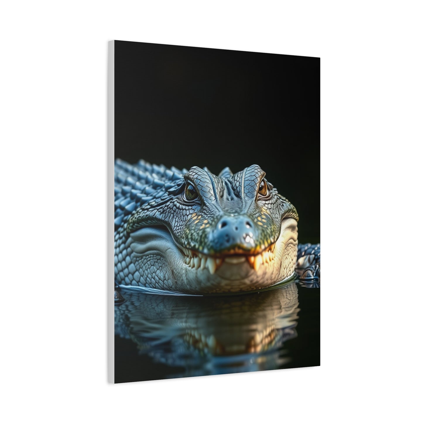 Crocodile & Alligator Art Refined Canvas Wall Art & Canvas Print