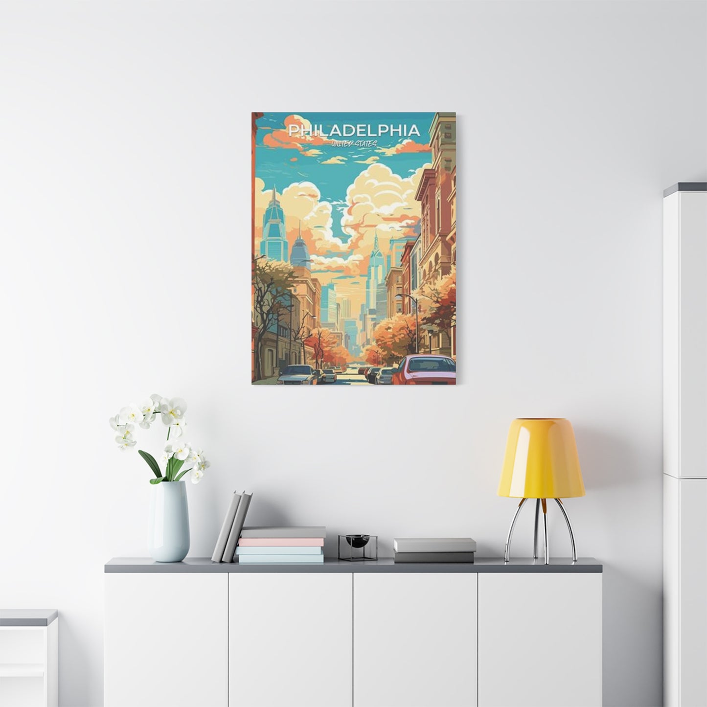 Philadelphia City Streets Wall Art & Canvas Prints