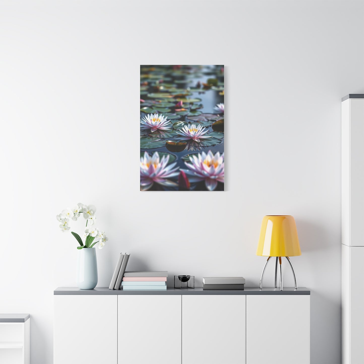 Elite Claude Monet Water Lilies Art Vision Wall Art & Canvas Print