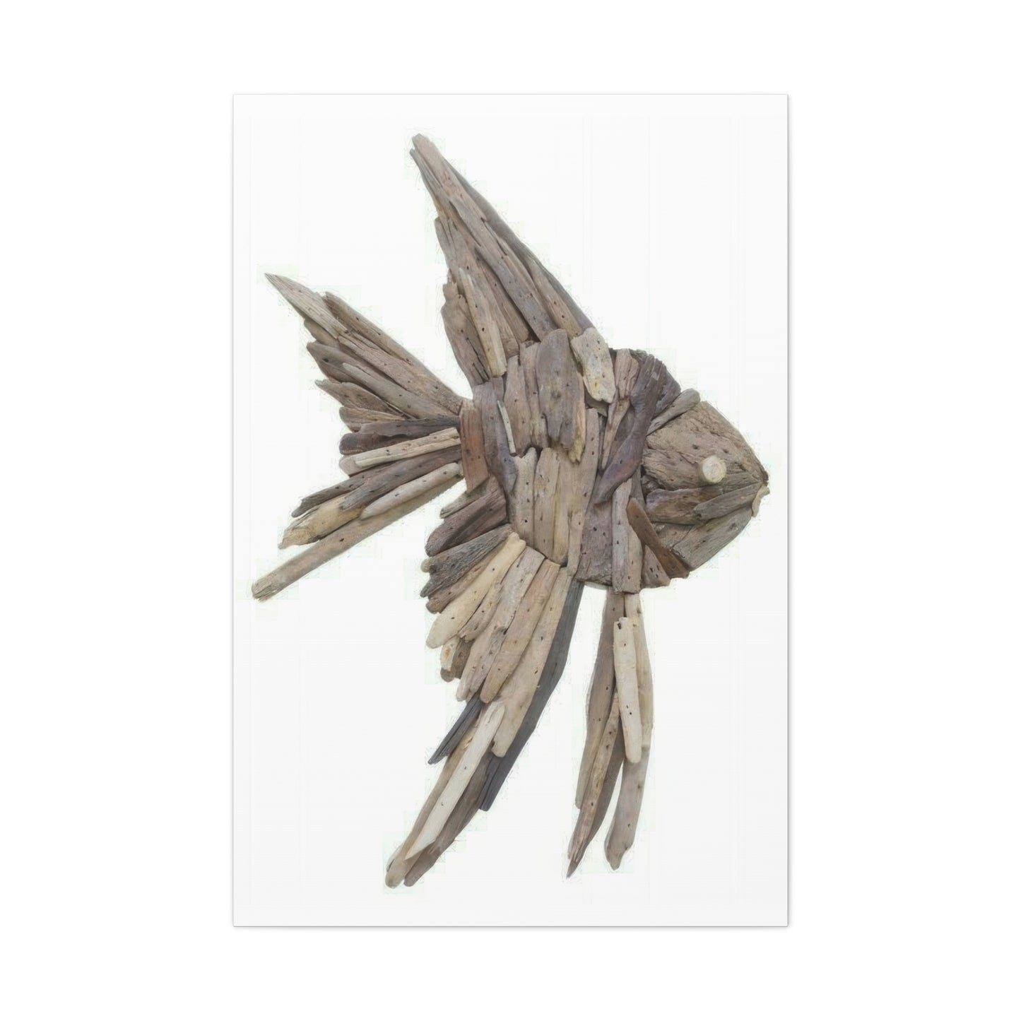 Driftwood Fish 2 Wall Art & Canvas Prints