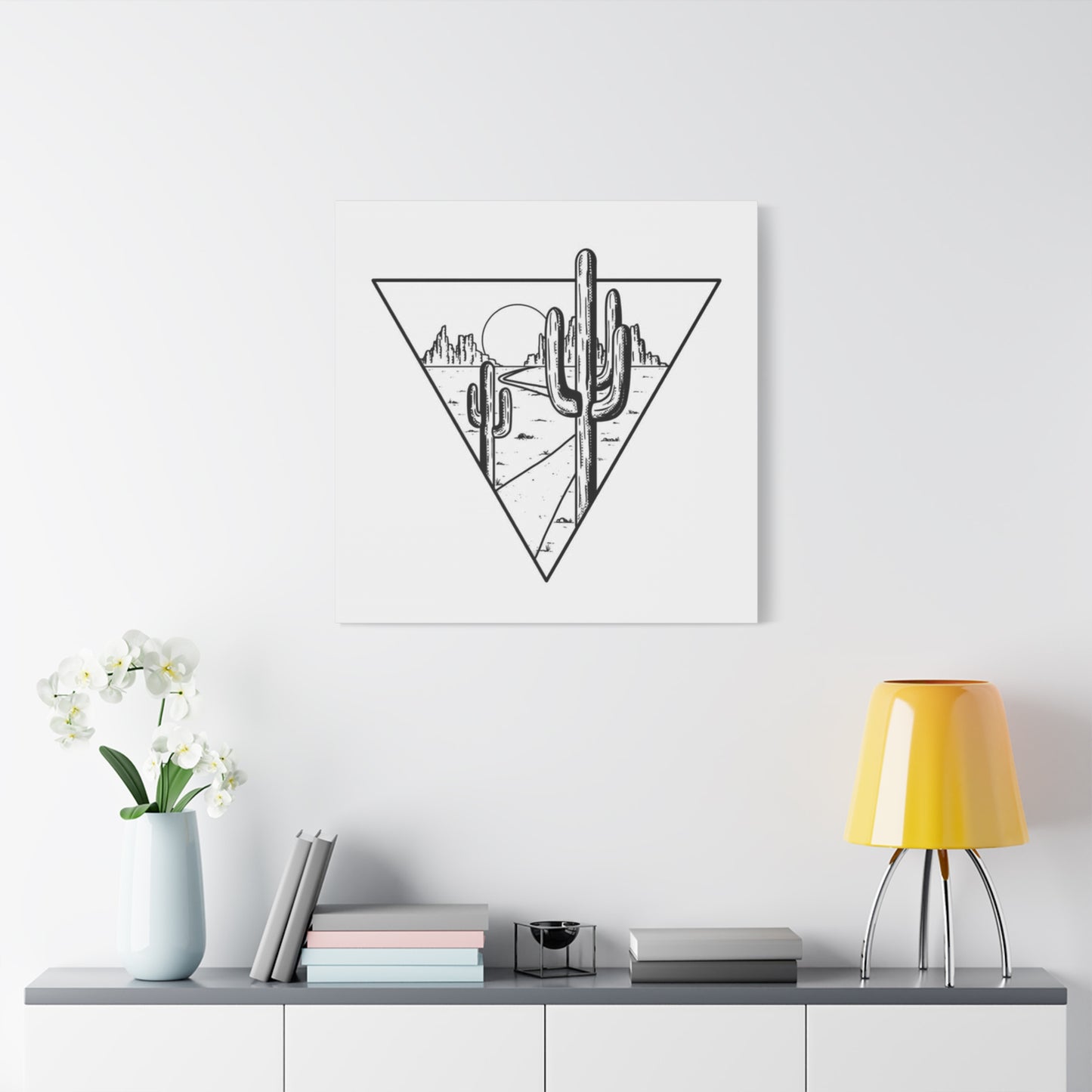 Texas Landscape Drawing Wall Art & Canvas Prints