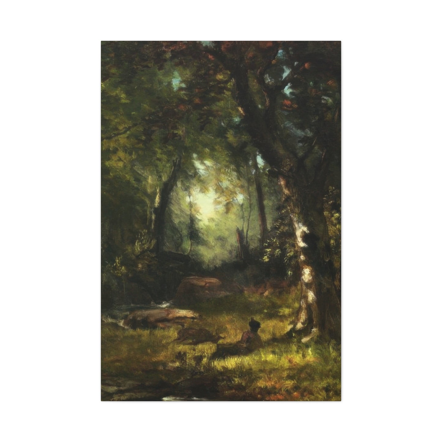 The Huntsman George Inness Wall Art & Canvas Prints