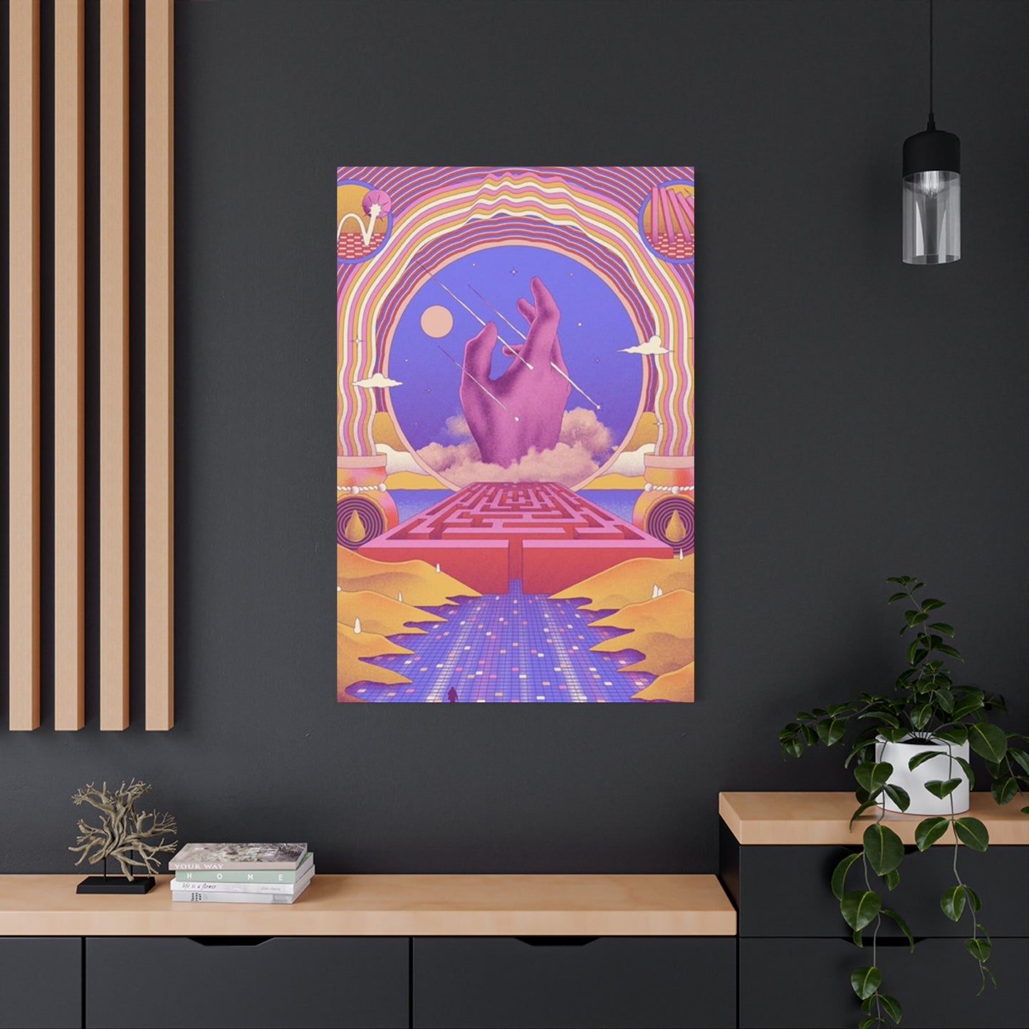 Hand Colorful Wall Art & Canvas Prints