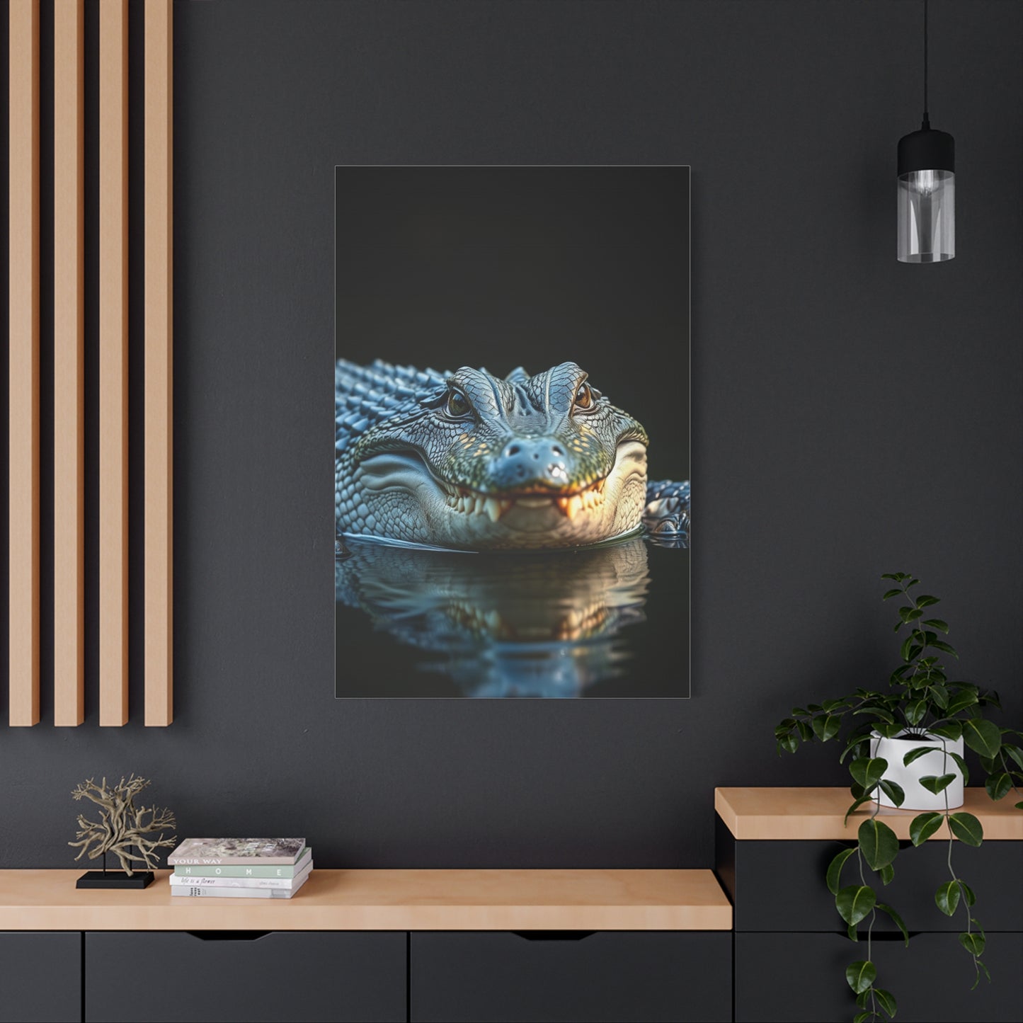 Crocodile & Alligator Art Refined Canvas Wall Art & Canvas Print