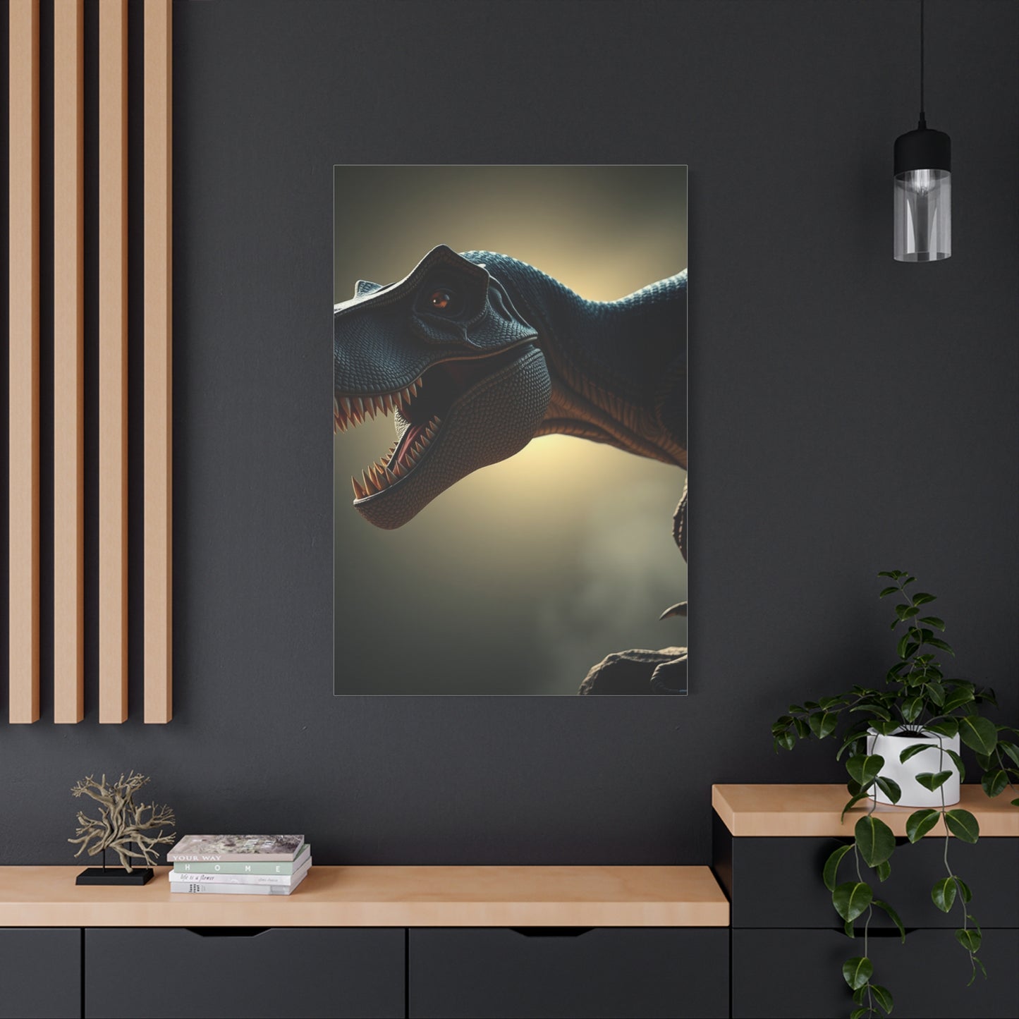 Masterpiece Tyrannosaurus Rex Art Vision Wall Art & Canvas Print