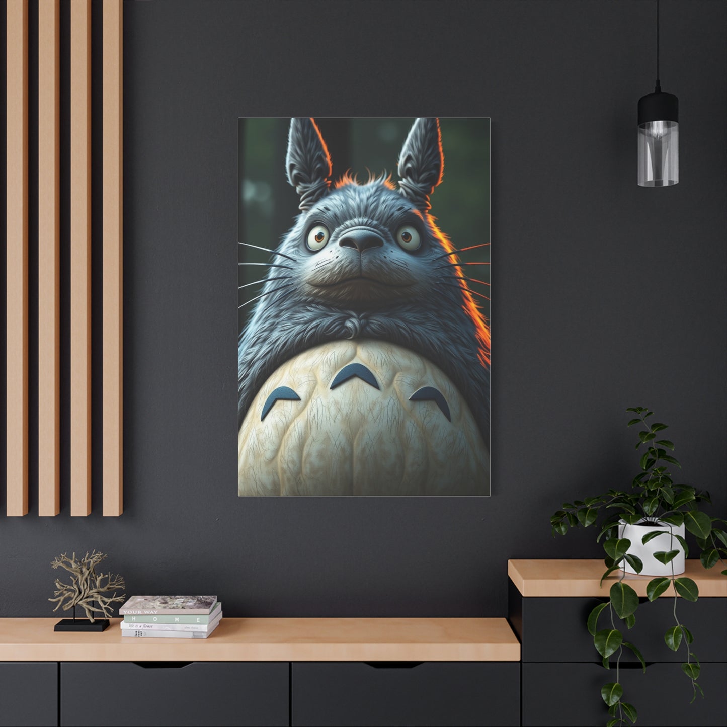 Totoro Art Luxury Canvas Wall Art & Canvas Print