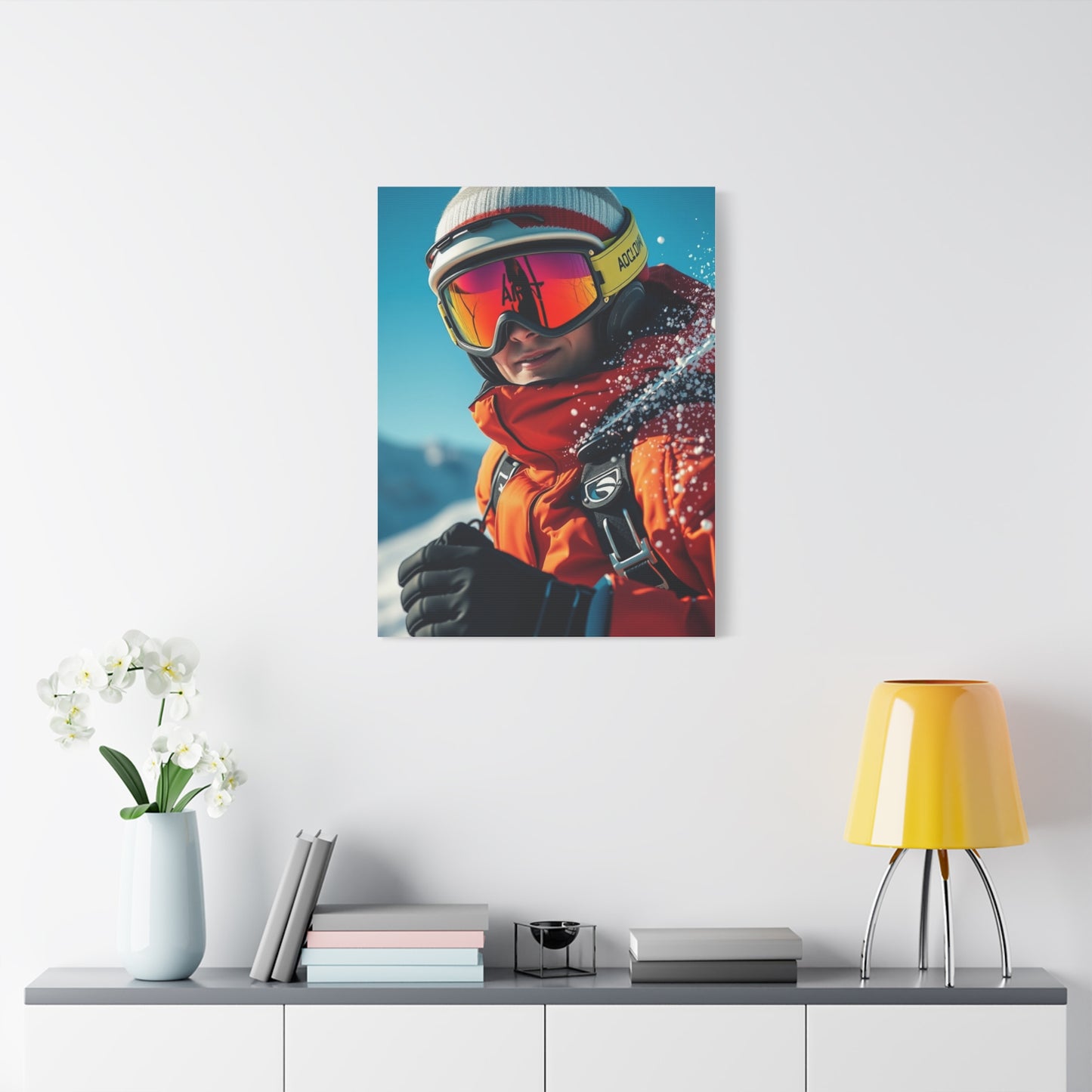 Supreme Skiing Art Collection Wall Art & Canvas Print