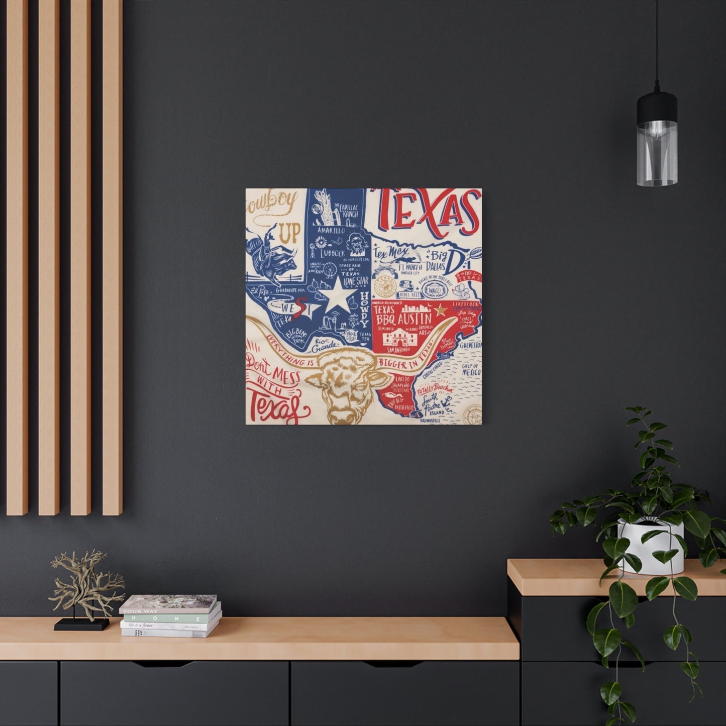 Texas Poster Wall Art & Canvas Prints