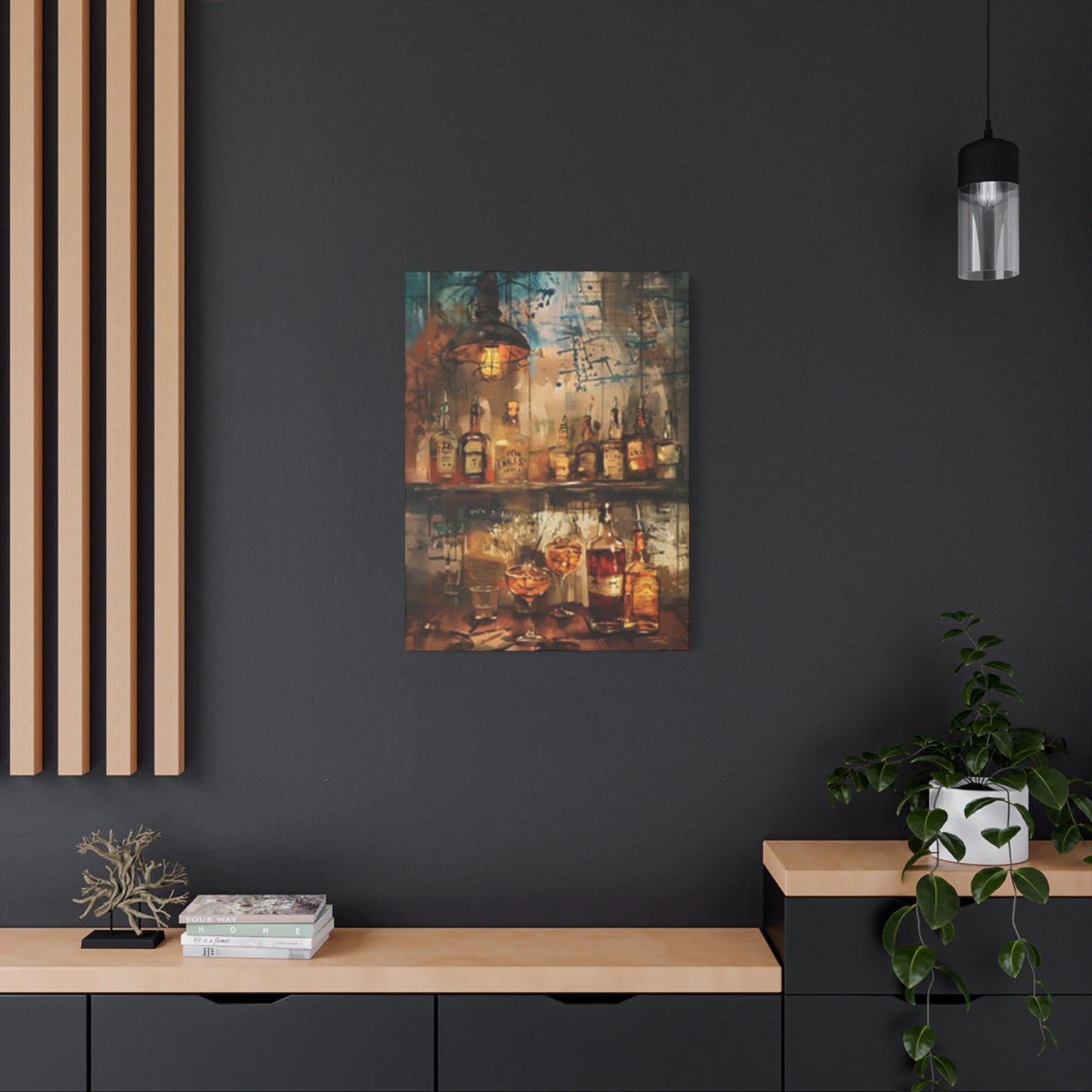 Old Whiskey Bar Wall Art & Canvas Prints