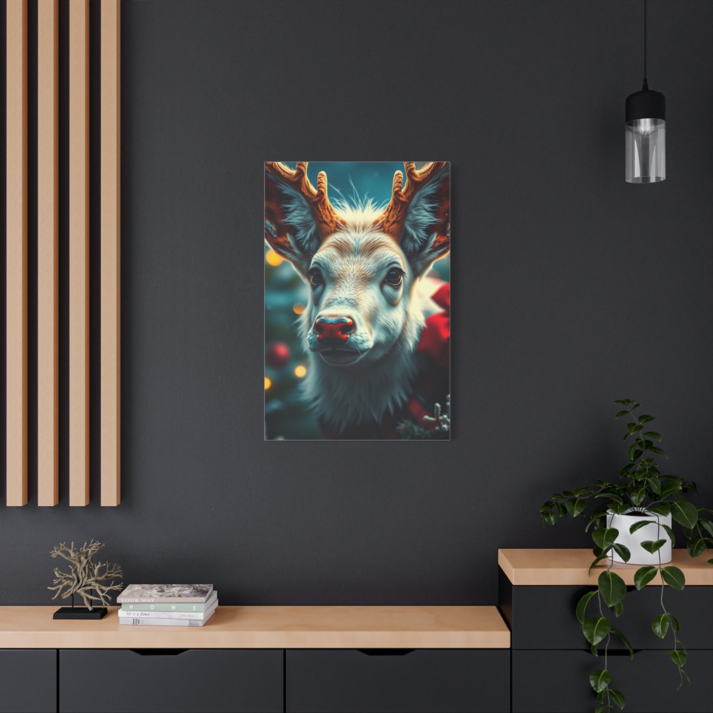 Supreme Christmas Animal Art Collection Wall Art & Canvas Print