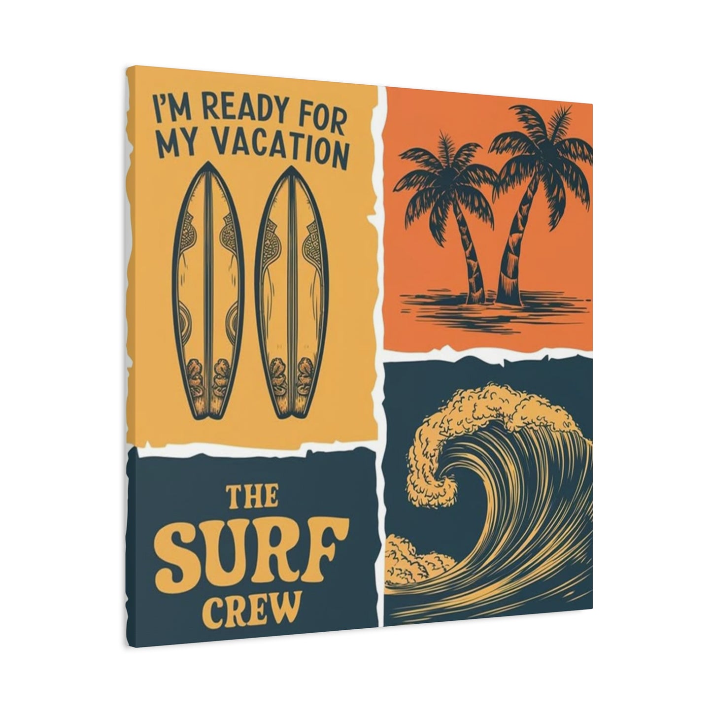 Surfing Poster Wall Art & Canvas Prints