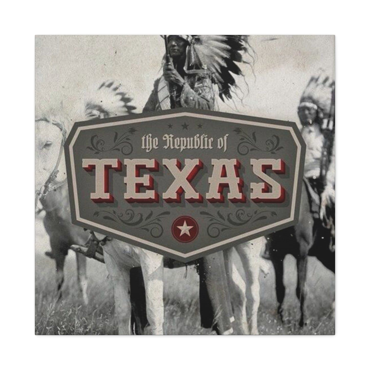 The Republic Of Texas Poster Wall Art & Canvas Prints