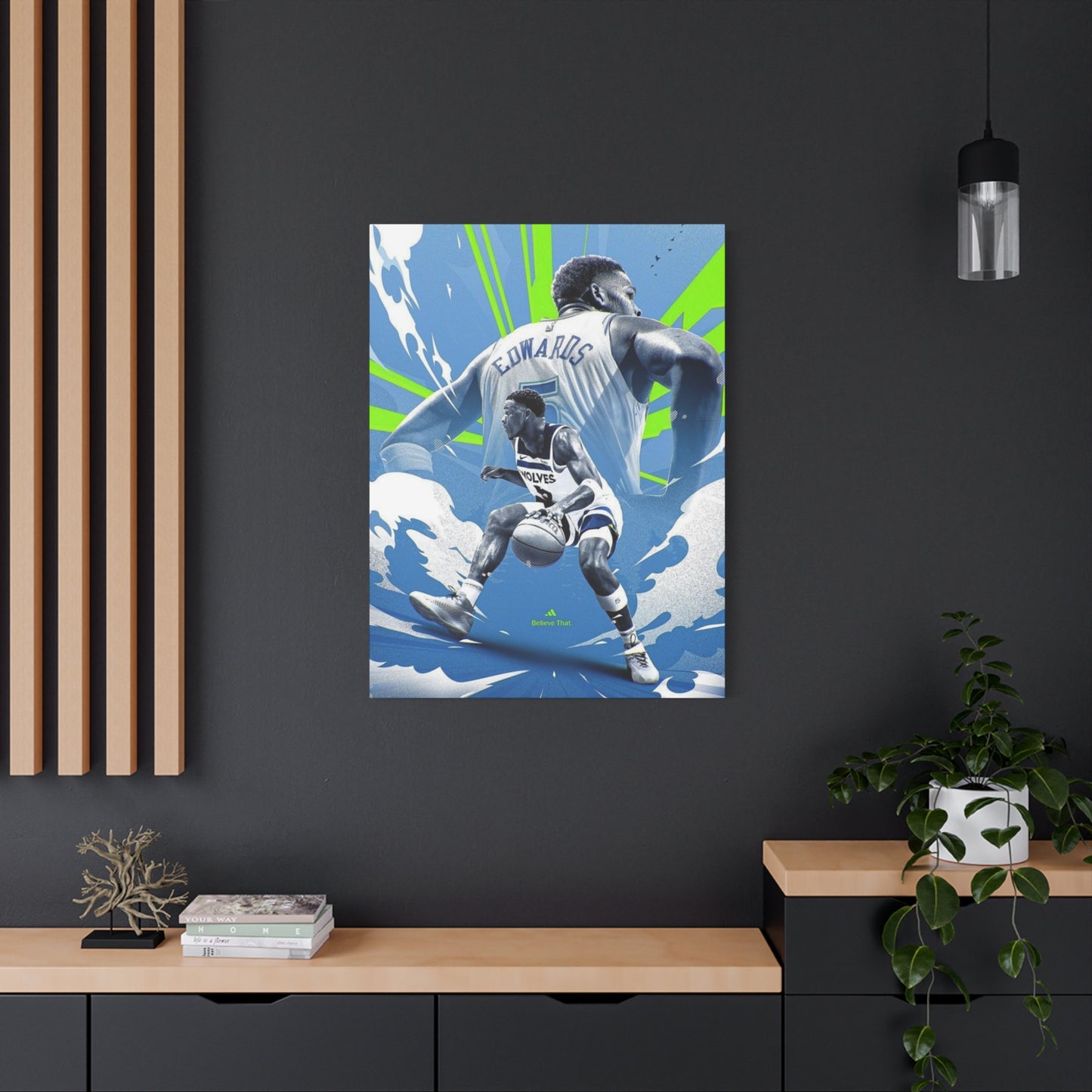 Edward Basketball Poster Wall Art & Canvas Prints