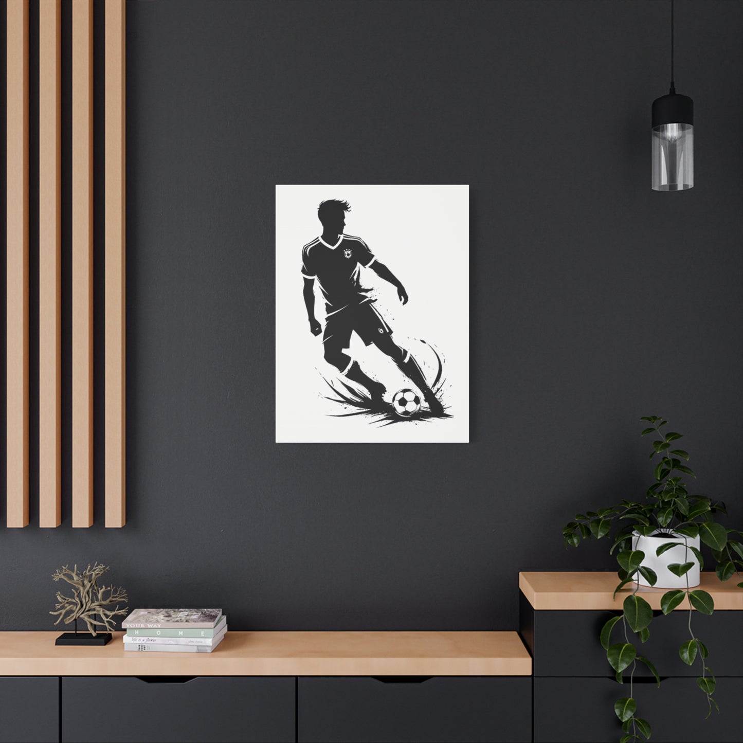 Football Player Wall Art & Canvas Prints