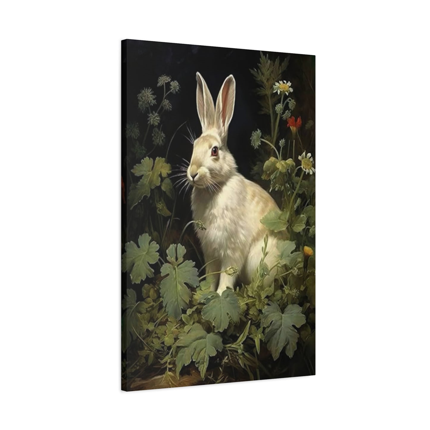 The Small White Rabbit Wall Art & Canvas Prints