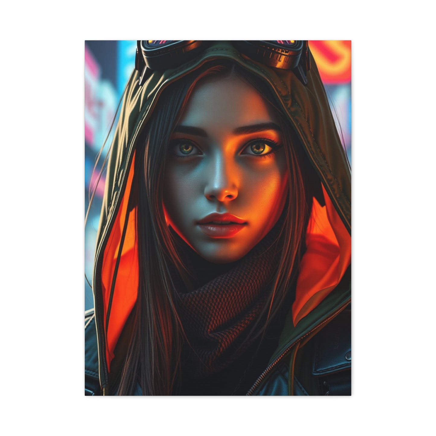 Elite Cyberpunk Art Vision Wall Art & Canvas Print