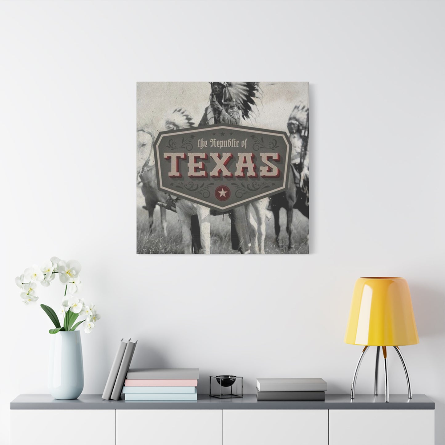 The Republic Of Texas Poster Wall Art & Canvas Prints