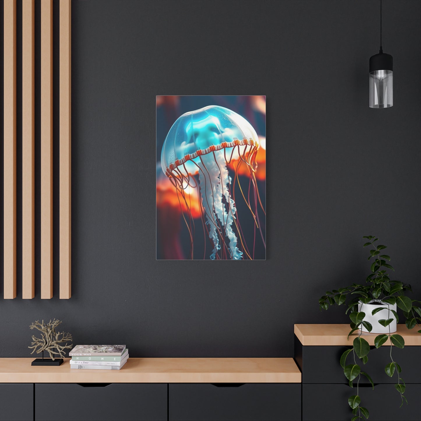 Jellyfish Art Luxury Canvas Wall Art & Canvas Print