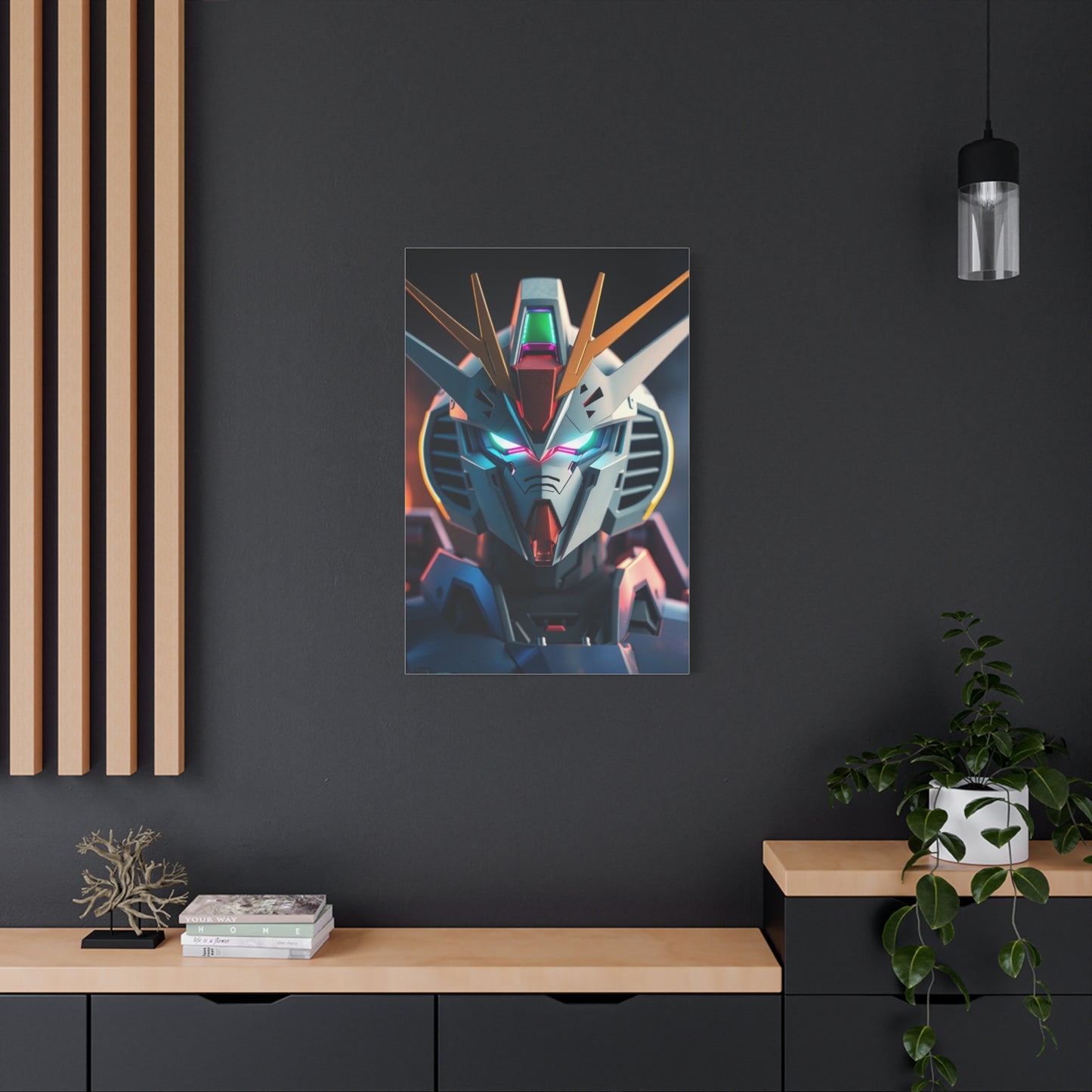 Elite Gundam Art Vision Wall Art & Canvas Print