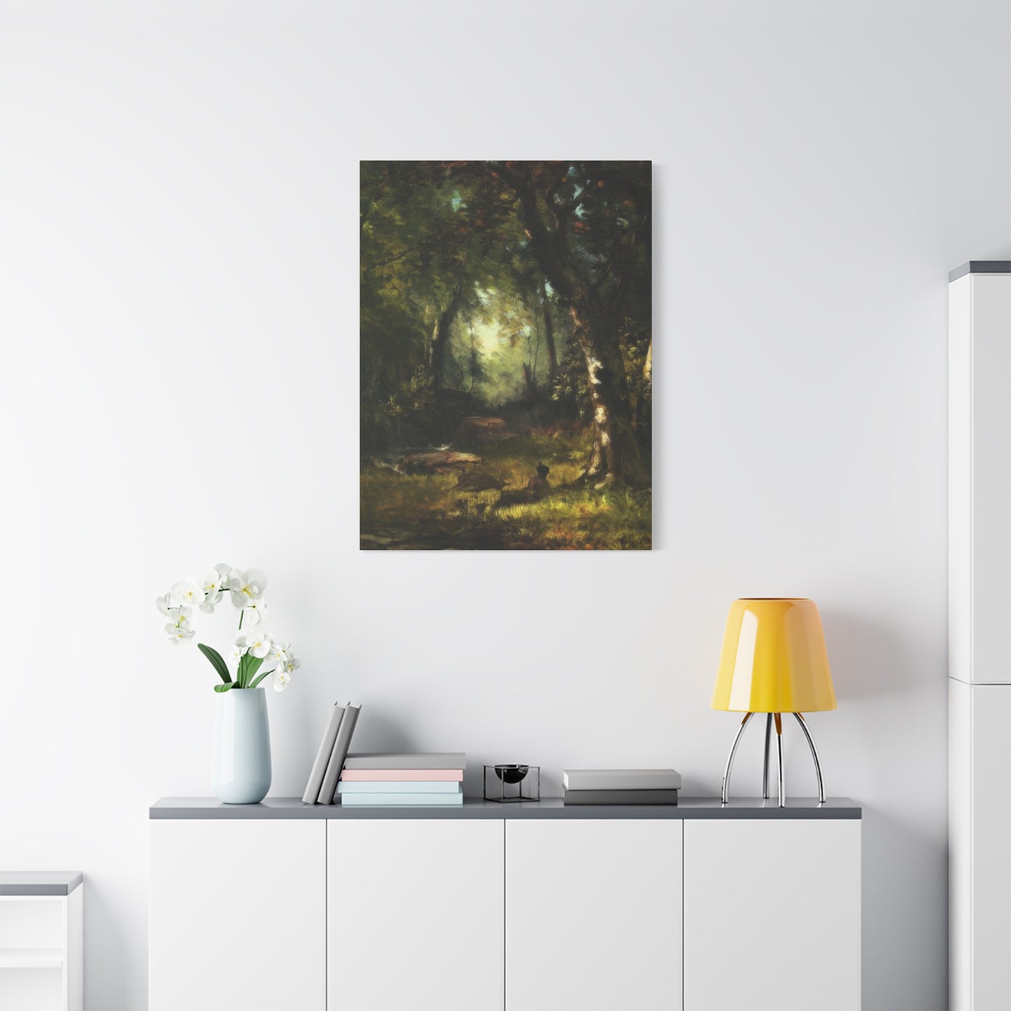 The Huntsman George Inness Wall Art & Canvas Prints