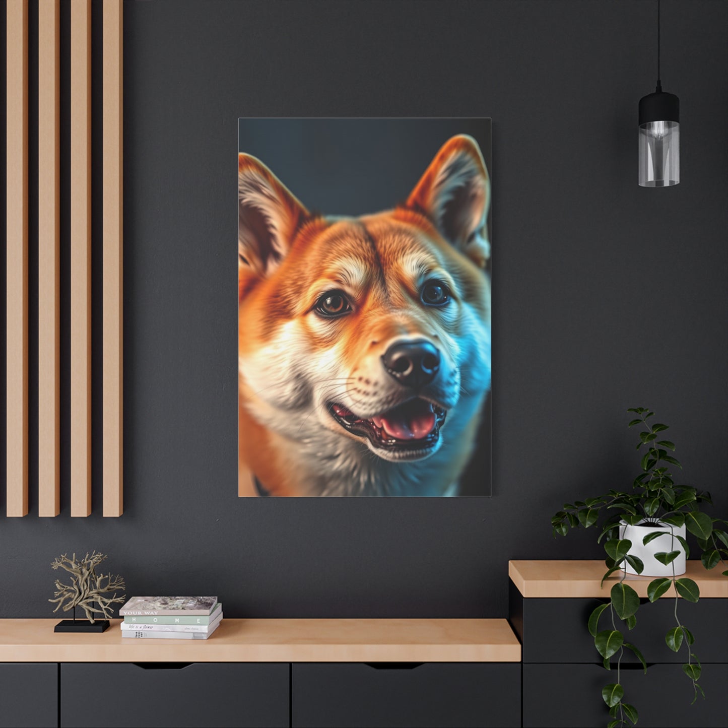 Shiba Inu Dog Art Supreme Gallery Wall Art & Canvas Print