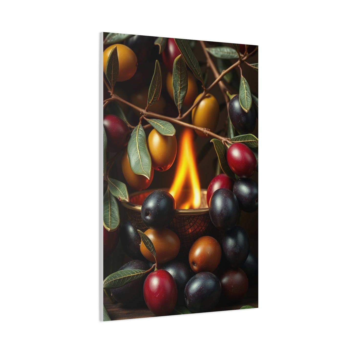 Verdant Elegance Canvas