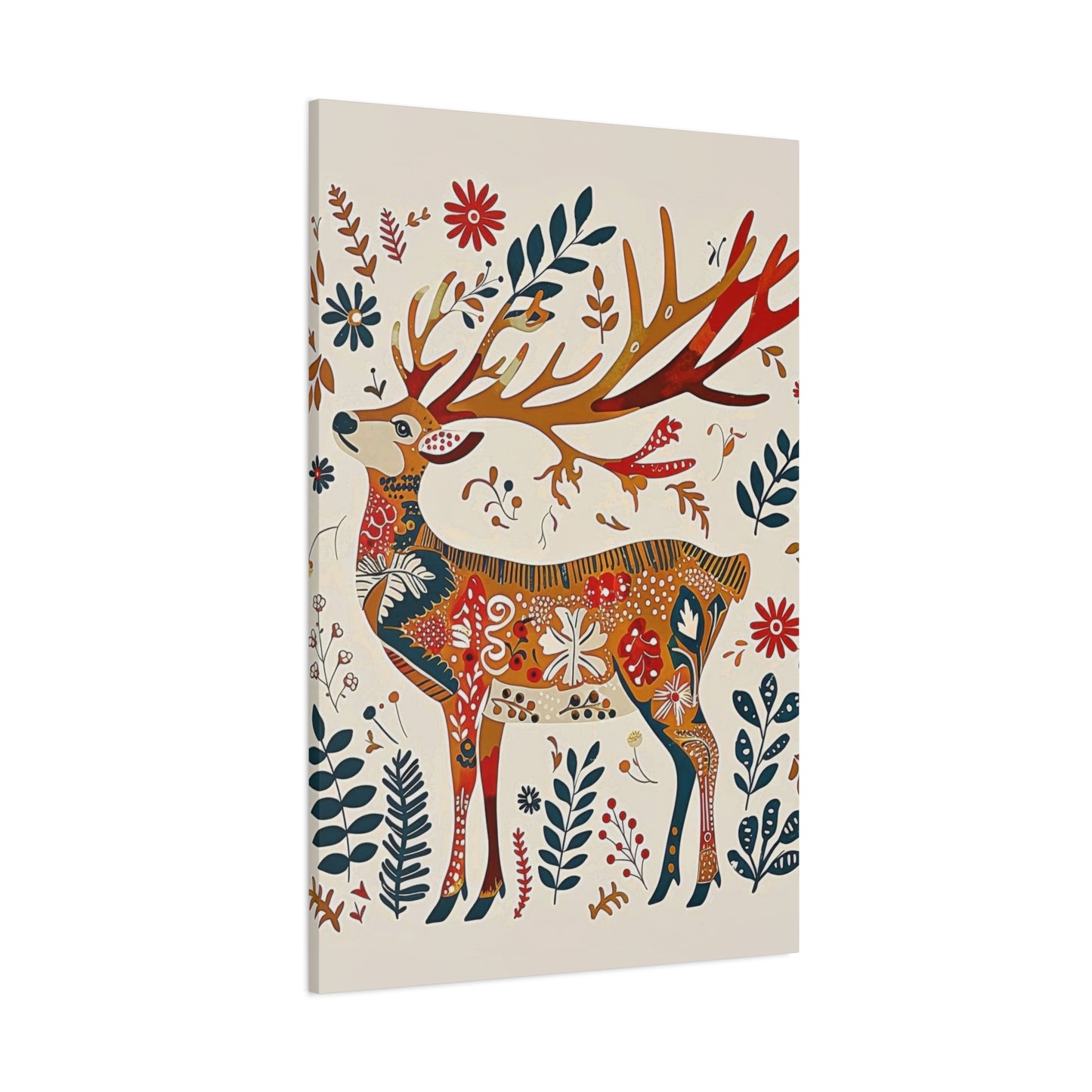 Deer Scandinavia 2 Wall Art & Canvas Prints