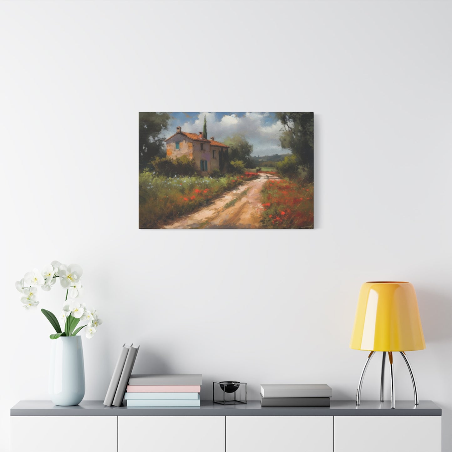 Countryside Path French Wall Art & Canvas Prints