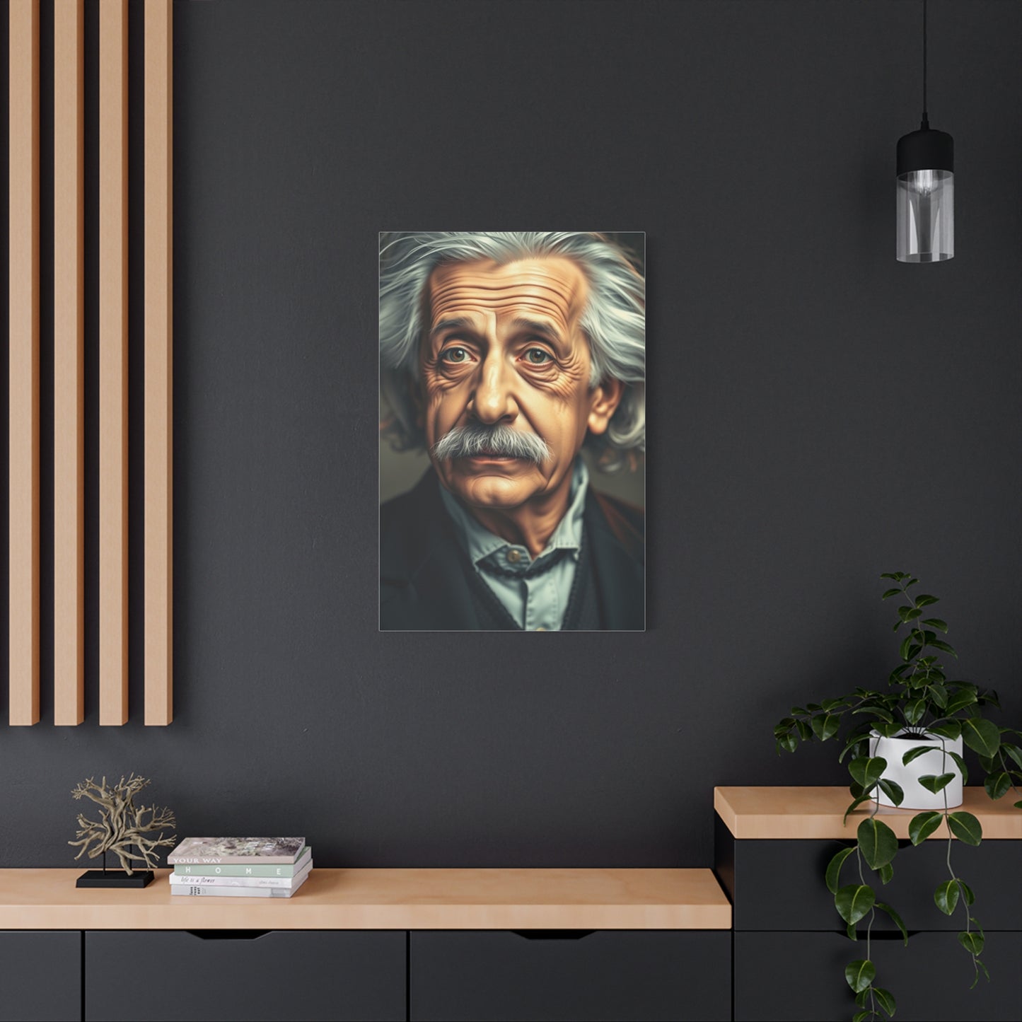 Vision Albert Einstein Art Art Wall Art & Canvas Print
